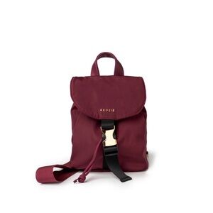 NWT Kenzie Mini Mali Burgundy Backpack/Sling/Crossbody